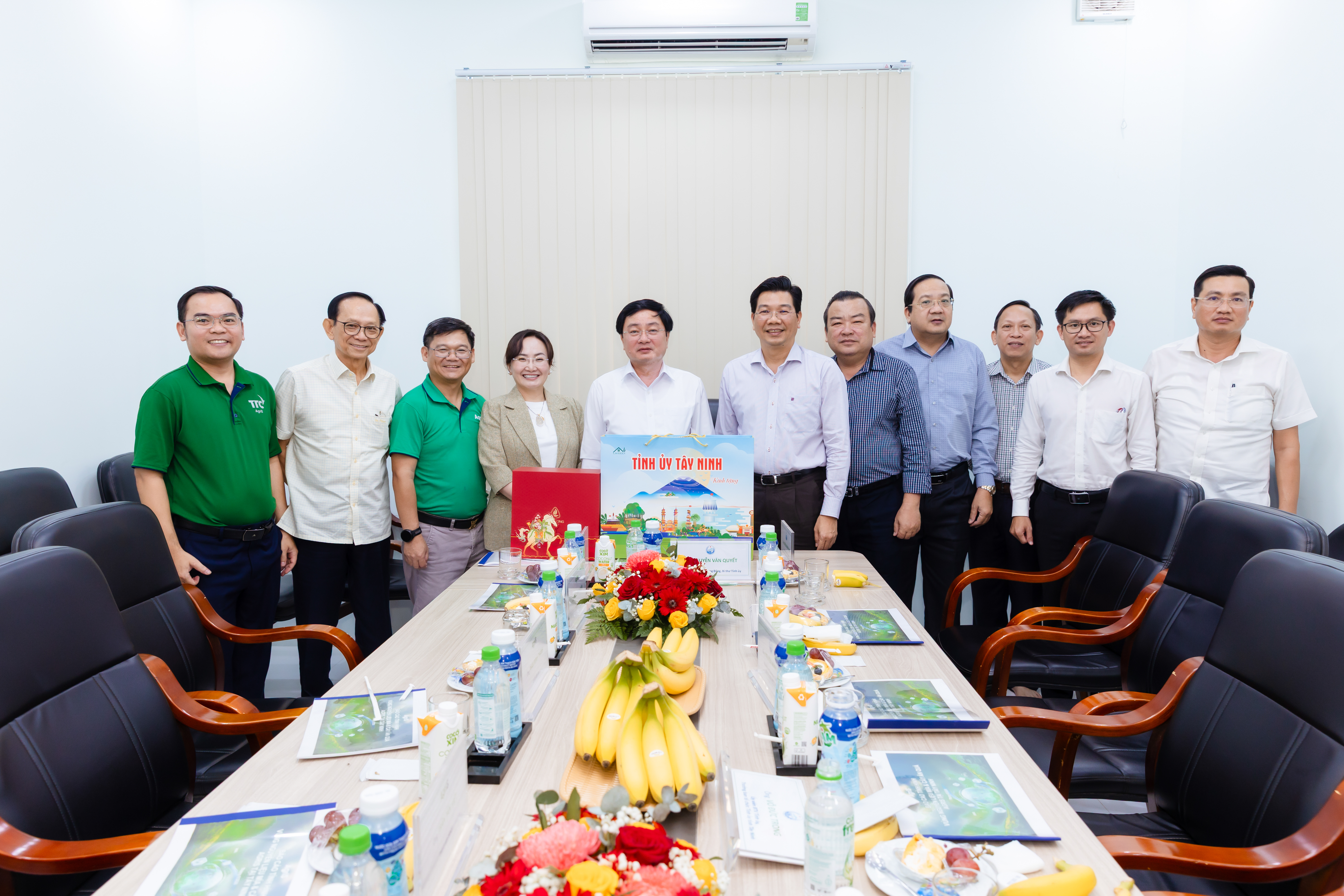 Lãnh đạo tỉnh Tây Ninh khảo sát mô hình nông nghiệp công nghệ cao của AgriS
